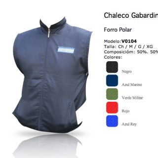 Chaleco Gabardina